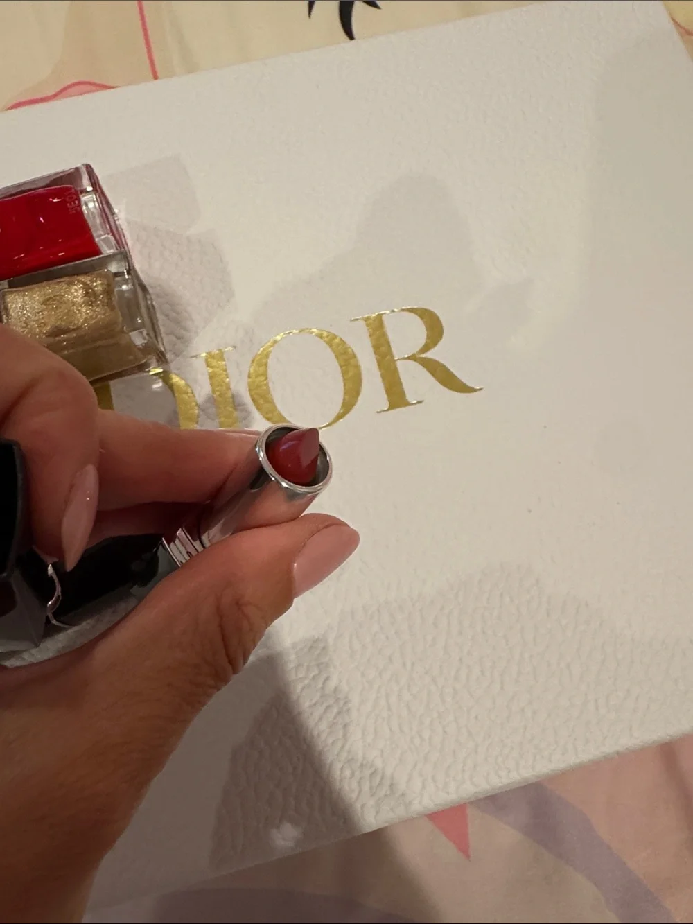 Dior Lipstick and Nail Polish Bundle